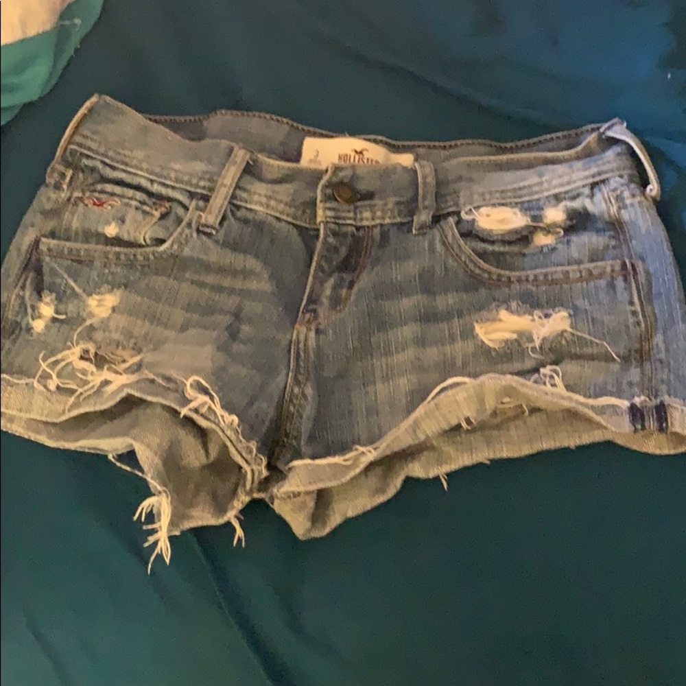 Ripped shorts